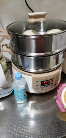 苏泊尔(SUPOR)电蒸锅多功能家用电火锅电煮锅电热锅三层大容量12.5L分体式可拆洗ZN28YC808-130 晒单图