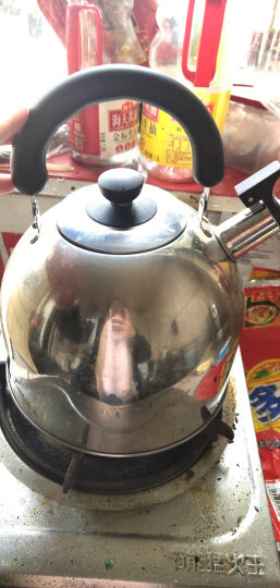 美厨（maxcook）烧水壶 304不锈钢水壶 6L加厚鸣音 煤气电磁炉通用 乐厨系列MCH418 晒单图