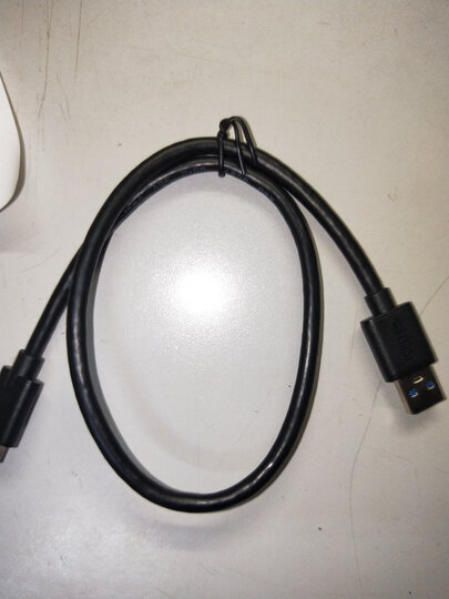 优越者(UNITEK)移动硬盘数据线 Micro USB3.0东芝希捷西数连接线 note3/s5充电线 0.5米 黑Y-C4022BBK 晒单图