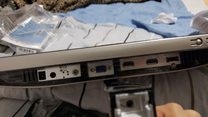 AOC 卢瓦尔系列 LV273HIP 27英寸窄边框IPS广视角不闪屏电脑显示器(双HDMI+DP) 晒单图