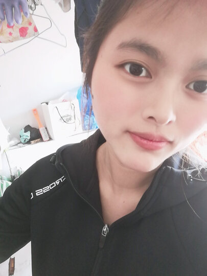 安踏女装运动套装2020春季新品季新款女士连帽开衫外套时尚休闲针织长裤两件套官方旗舰网店 基础黑-2 M(女适合165) 晒单图