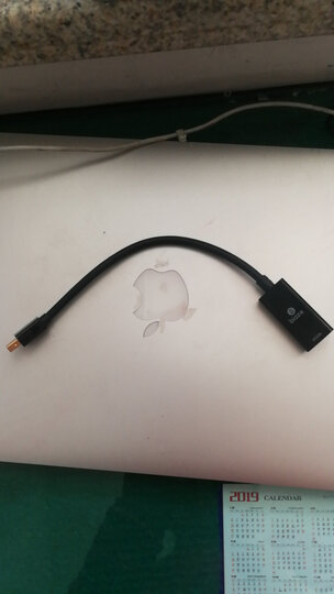 毕亚兹 Mini DP转HDMI/VGA转换器二合一4K高清 支持Surface苹果雷电电脑笔记本接投影仪显示器扩展坞 zh43铝 晒单图
