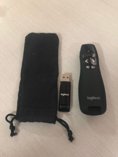 罗技（Logitech）R400 无线演示器 ppt翻页笔 演示笔（激光笔）电子笔 投影仪遥控笔 晒单图