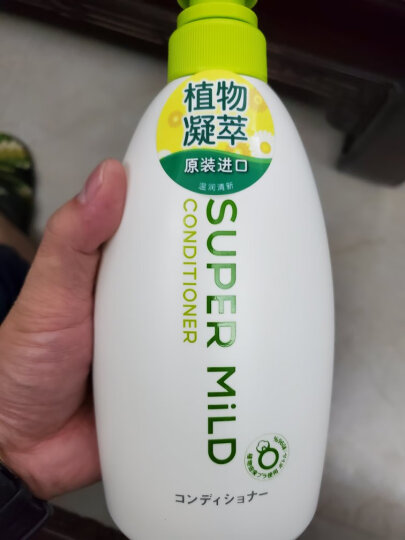 惠润（SUPER MiLD）护发素绿野芳香护发素替换装400ml原装进口润发乳保湿护发乳 晒单图