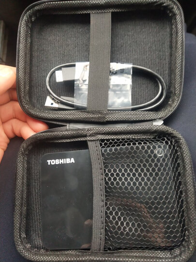 东芝(TOSHIBA) 1TB USB3.0 移动硬盘 北极熊B2 2.5英寸 兼容Mac 轻薄便携 稳定耐用 高速传输 爆款 优雅白 晒单图