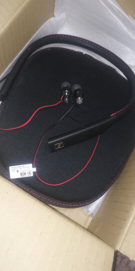 森海塞尔(Sennheiser)Momentum in-ear 馒头 无线蓝牙手机耳机 运动耳机 颈挂式耳机 黑色 晒单图