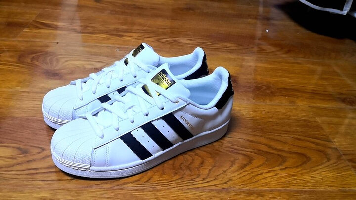 阿迪达斯官网adidas 三叶草SUPERSTAR男女鞋经典运动鞋板鞋C77124 如图 36.5 晒单图