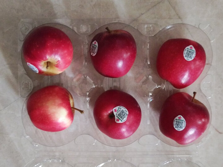 京鲜生新西兰 皇后红玫瑰苹果 6粒装 单果130-170g 新鲜水果 晒单图