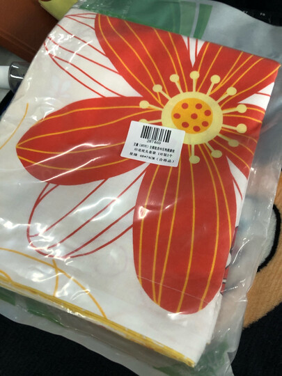 艾薇 床品家纺 全棉枕套纯棉枕头套一对(夏日暖阳48*74) 晒单图