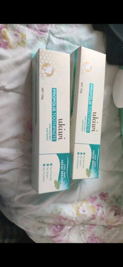 纽西小精灵(ukiwi)蜂胶护齿牙膏 120g*2 (蜂胶护龈不添加氟 ) 晒单图