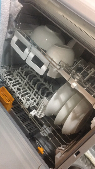 松下(Panasonic)6套容量洗碗机 除菌烘干双层碗篮台式NP-TR1WRCN(珍珠白) 晒单图