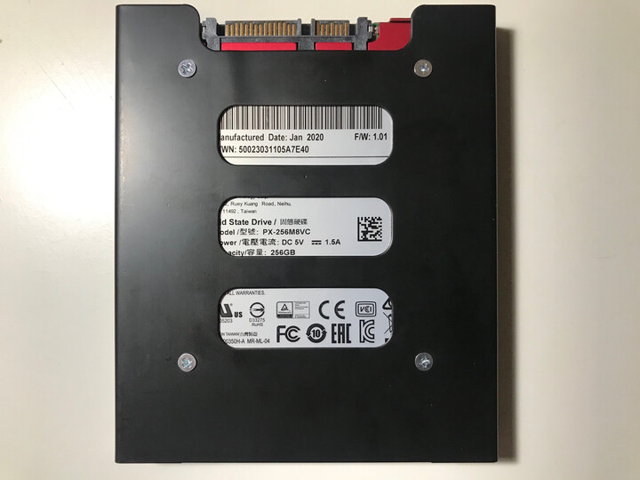 浦科特(Plextor) 512GB SSD固态硬盘 SATA3.0接口 M8VC 原厂原片 持久可靠 三年质保 晒单图