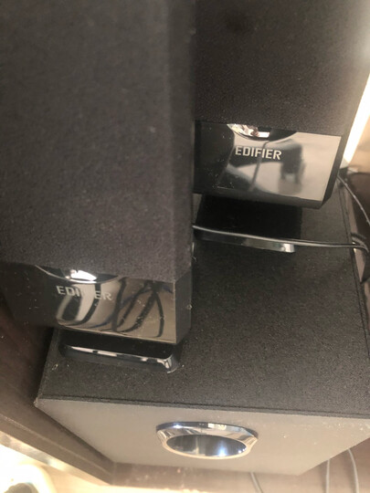 漫步者(EDIFIER) R101V 2.1声道多媒体音箱 音响 电脑音箱 黑色 晒单图