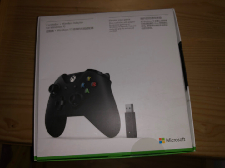 微软 Xbox无线控制器/手柄 黑色+二代Win10无线适配器 | PC游戏手柄 蓝牙无线双模 适配Xbox/电脑/平板/手机 晒单图