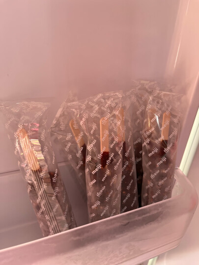 明治（meiji）巴旦木巧克力雪糕 42g*6支 彩盒装 晒单图