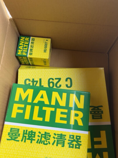 曼牌（MANNFILTER）机油滤清器机滤机油滤芯HU6007x迈锐宝君威君越GL8赛威荣威950 晒单图