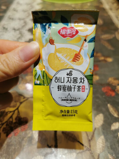 福事多蜂蜜柠檬茶600g 送礼礼品韩国风味蜜炼酱水果茶冲饮品 晒单图
