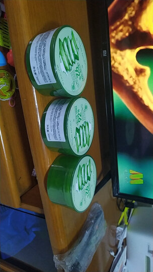 韩国进口 自然共和国 原自然乐园芦荟舒缓保湿凝胶250ml(管状)进口补水保湿舒缓面膜晒后修复 晒单图