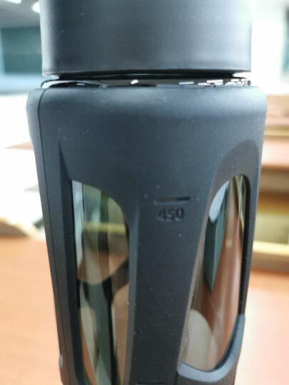 新加坡优道水杯运动水杯健身水杯男大容量便携Tritan环保材质防漏塑料杯户外旅行耀目黑 550ml 晒单图