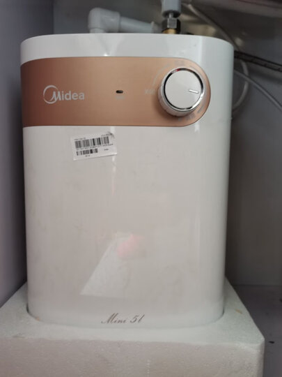 美的(Midea)5升1500W速热 自动补水 蓝钻内胆 上出水小厨宝 F05-15A(S) 晒单图