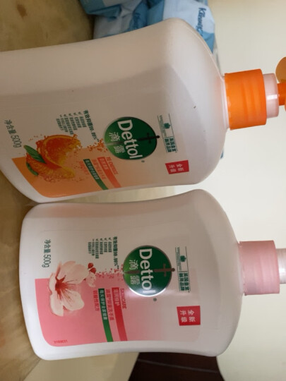 滴露（Dettol）健康抑菌洗手液柑橘500g瓶 消毒抑菌清爽 儿童家庭非补充装替换 晒单图