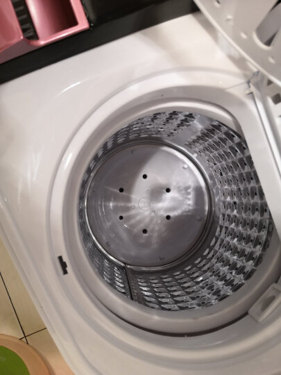 奥克斯（AUX）洗衣机小型迷你婴儿童宝宝内衣裤洗脱一体家用波轮半全自动双桶双缸大容量宿舍出租房 蓝色 晒单图