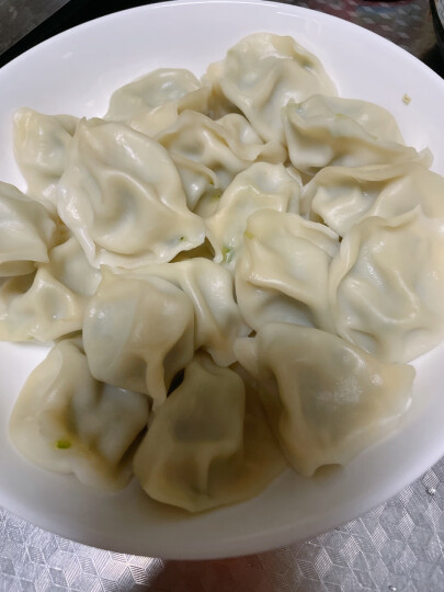 吴大嫂 东北水饺 虾仁韭菜鸡蛋 800g 40只 海鲜饺子 速冻饺子速食早点 晒单图