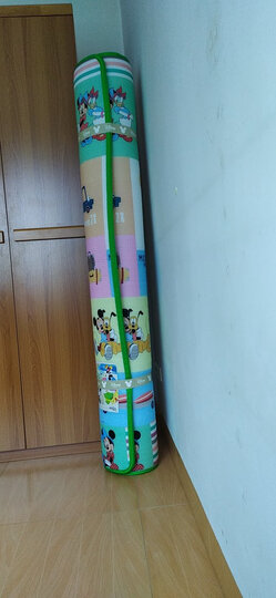 迪士尼DISNEY 双面加厚宝宝爬行垫爬爬垫 防滑地垫游戏毯 加厚2cm 晒单图