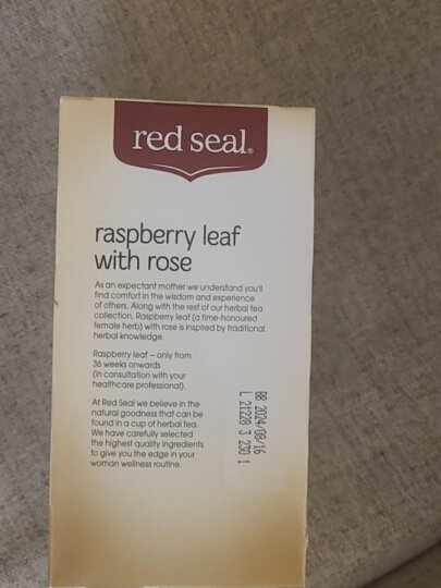 新西兰进口 Red seal 红印柠檬姜水果茶 无糖袋泡茶冷泡茶 20包/盒 晒单图