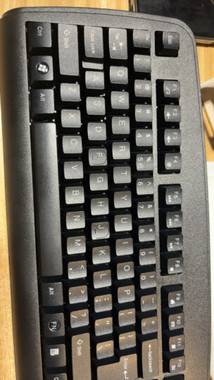 双飞燕（A4TECH） KB-8PS2 键盘 有线键盘 办公键盘 防溅水 PS2接口台式机专用 黑色 晒单图