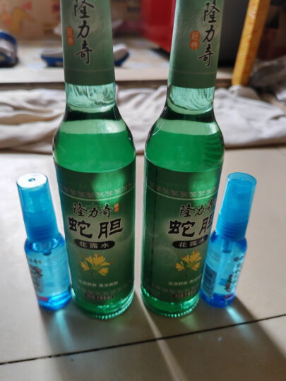 隆力奇蛇胆花露水经典玻璃瓶清凉止痒花露水195ml 晒单图