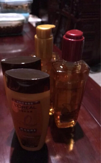 欧莱雅(LOREAL)奇焕润发精油护发素100ml两支套装(所有发质+烫染发质+旅行装100ml*2)(赠品随机发货) 晒单图