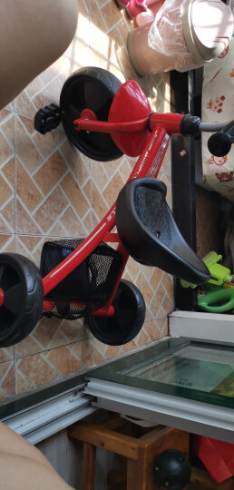 gb好孩子 儿童三轮车 宝宝自行车 脚踏车 轻便携带 红色 SR130-H001R 晒单图