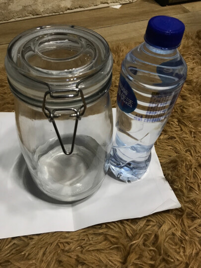 欧嘉迪 玻璃罐子密封罐小玻璃瓶厨房储物罐 康雅居4（1500ml） 晒单图