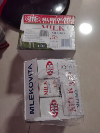 波兰进口 妙可Mlekovita 全脂牛奶纯牛奶 250ml*12盒 全脂高钙 晒单图