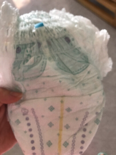 帮宝适超薄干爽绿帮拉拉裤S86片(4-8kg)新生儿裤型纸尿裤尿不湿瞬吸干爽 晒单图