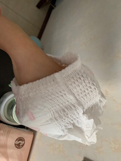 好奇Huggies铂金装拉拉裤XXL48片(15kg以上)加加大号婴儿尿不湿成长裤裸感夏日超薄透气 晒单图