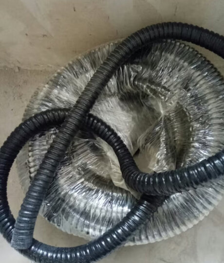 颂余国标包塑金属软管 蛇皮管穿线管电线套管电缆电线保护管 内径50mm（约8米一卷） 晒单图