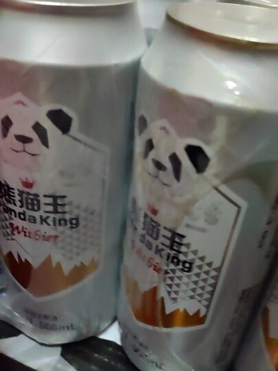 熊猫王（Panda King）白啤酒11度 听罐装 500ml*12听整箱装 晒单图