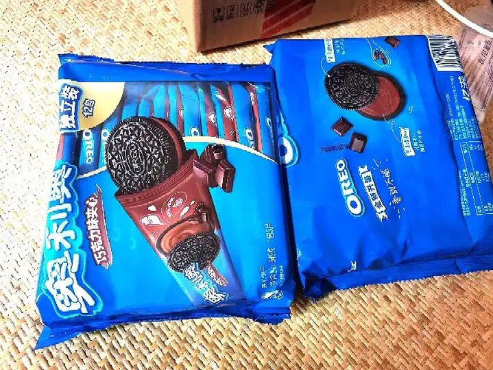 奥利奥(Oreo) 缤纷双果味夹心饼干 宅家休闲解馋零食糕点 蓝莓味+树莓味97g(新老包装随机发货) 晒单图