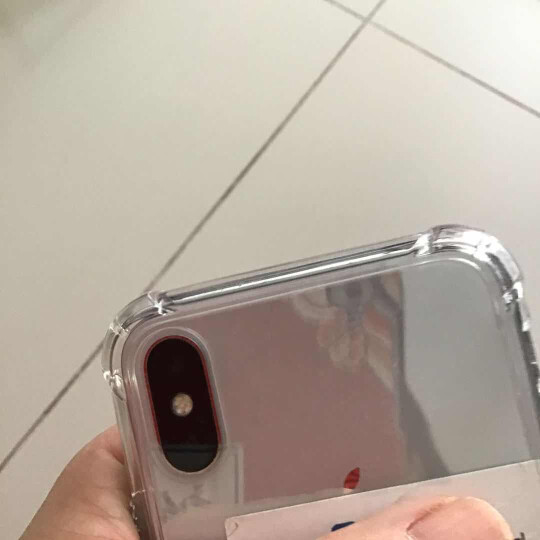 ESCASE 苹果x手机壳iPhonexs保护套全包防摔软壳双料抗摔抗黄变德国进口拜耳TPU 高透 晒单图