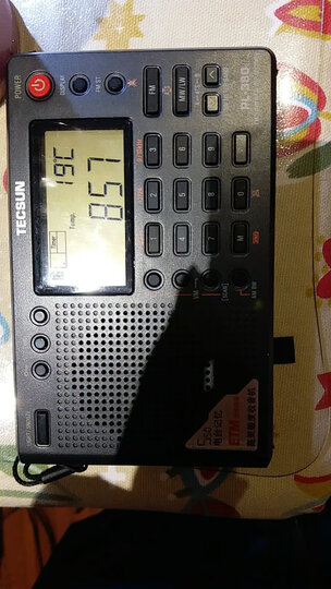 德生(Tecsun)PL-380老人半导体 数字显示全波段收音机 校园广播四六级听力高考 考试收音机 (银色) 晒单图