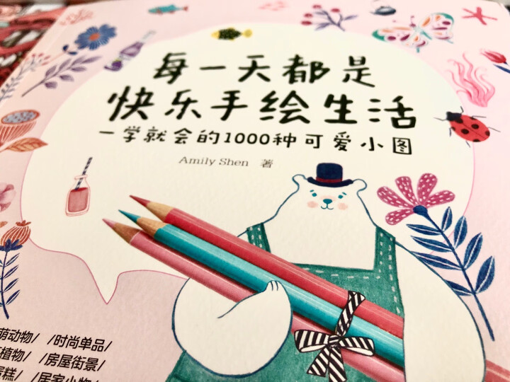 Amily的可爱手绘生活：一学就会的1000种简笔画 晒单图