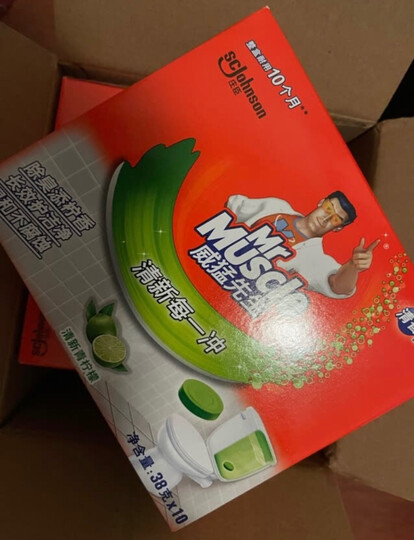 威猛先生(Mr Muscle)洁厕剂 750g*4瓶 柠檬香 洁厕灵 洁厕液 洁厕啫喱 马桶 除垢 晒单图