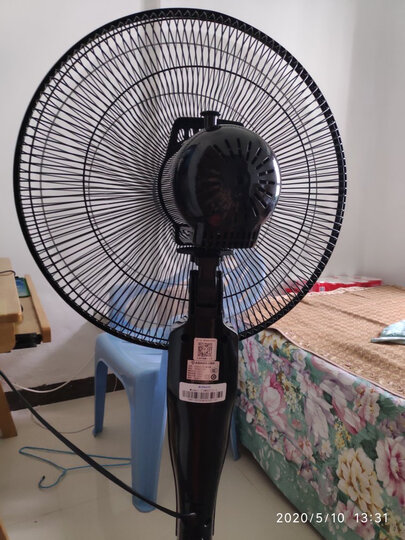 艾美特(Airmate)电风扇 家用落地扇 五叶遥控 静音节能 FSW65R-5 晒单图