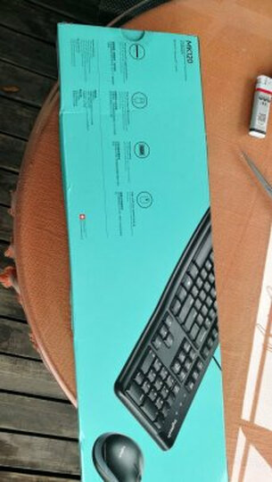 罗技(Logitech)MK120 键鼠套装 有线键鼠套装 办公键鼠套装 电脑键盘 笔记本键盘 联想全尺寸 黑色 晒单图