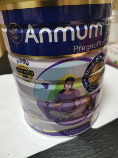安满（Anmum）港版 孕妇奶粉P1 （备孕期 孕期） 叶酸奶粉800g/罐 新西兰原装进口 晒单图