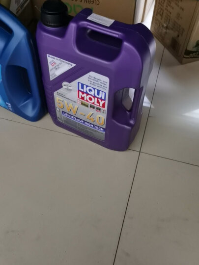 力魔（LIQUI MOLY）德国原装进口 高科技雷神机油 5W-40 SP A3/B4级 5L 汽车用品 晒单图