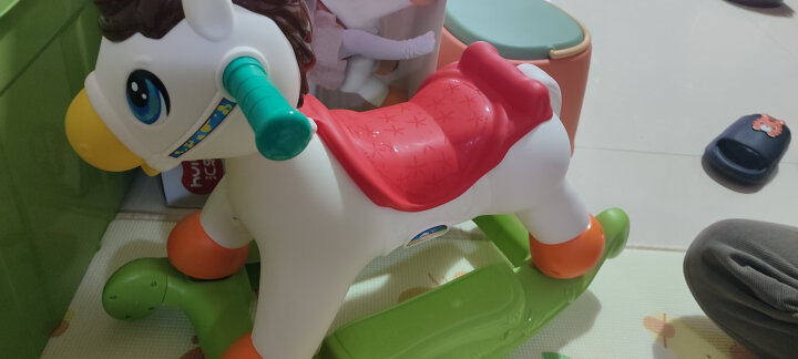 汇乐玩具摇摇马玩具婴儿男女孩宝宝早教滑行车儿童生日周岁新年礼物2-6岁 晒单图