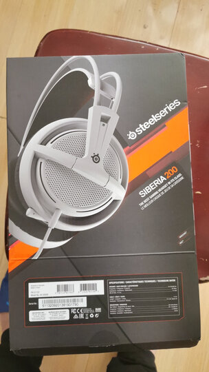 赛睿 (SteelSeries) 西伯利亚 200 白色 西伯利亚经典 单/双3.5mm自由转换 免调节设计 游戏耳机 晒单图